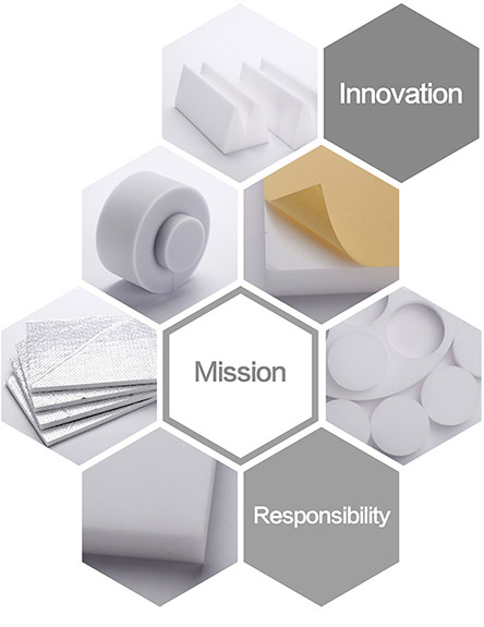 峰特 FoamTech 企业使命与三聚氰胺泡沫应用展示
